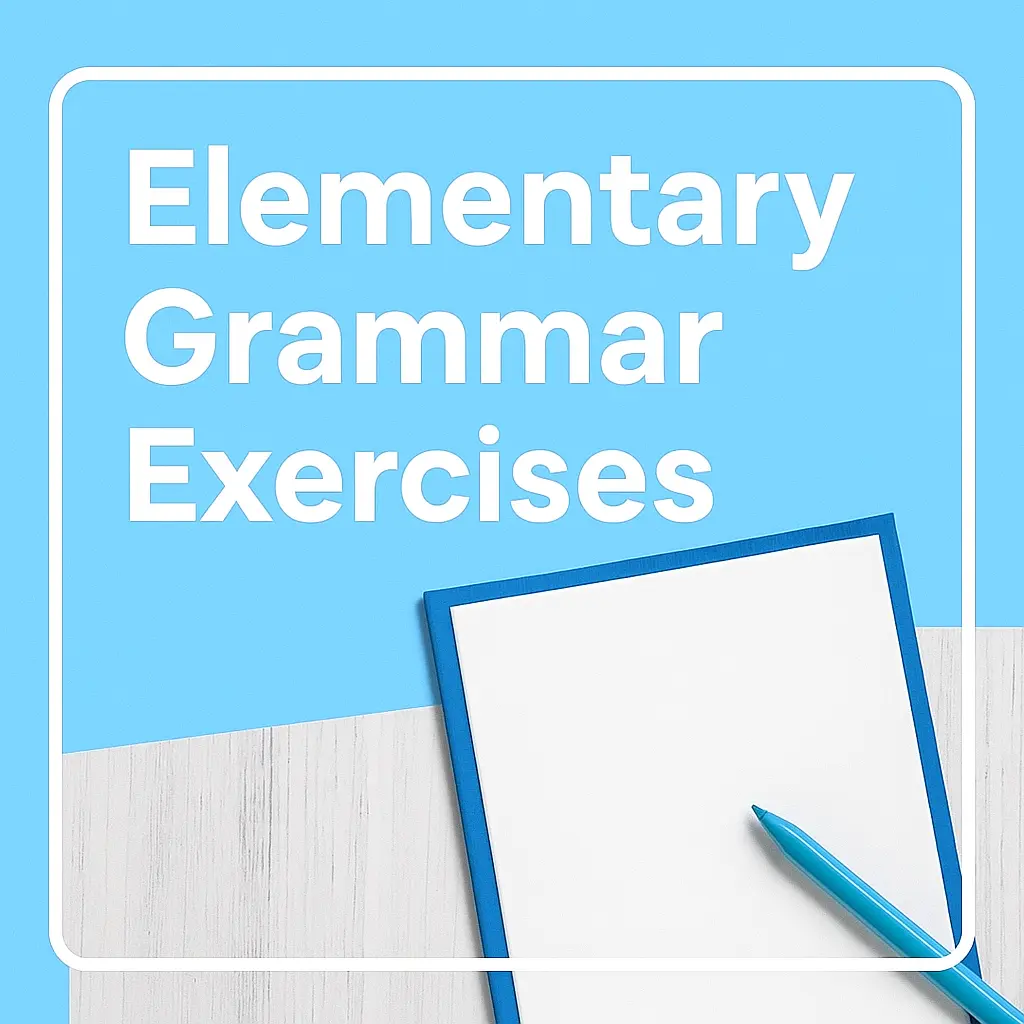 English Grammar Online Exercises